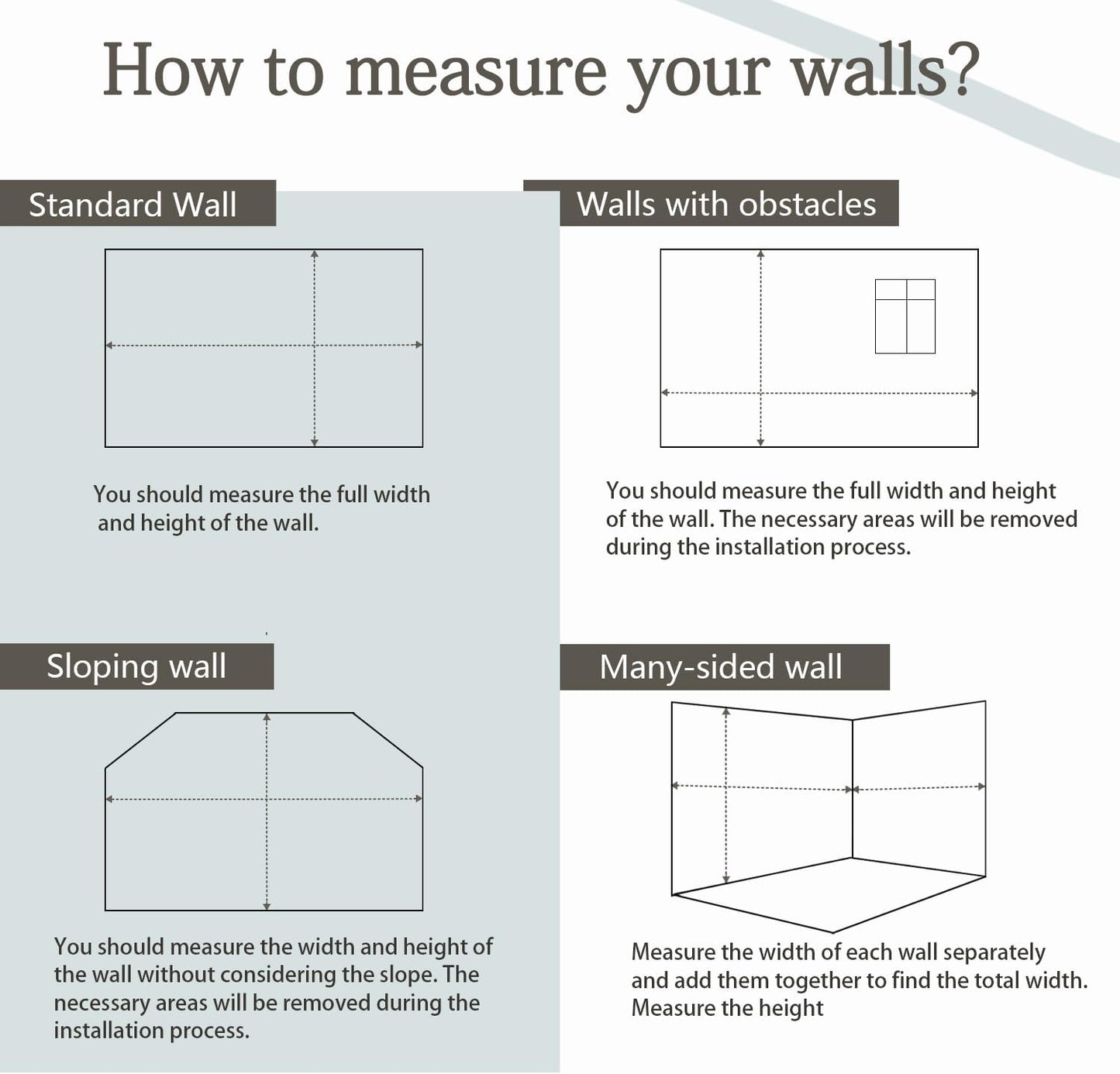 AFZEVEB-Cartoon Watercolor House Nursery Wallpaper Wall murals for Kids Room 159"x107" (Not Peel and Stick)