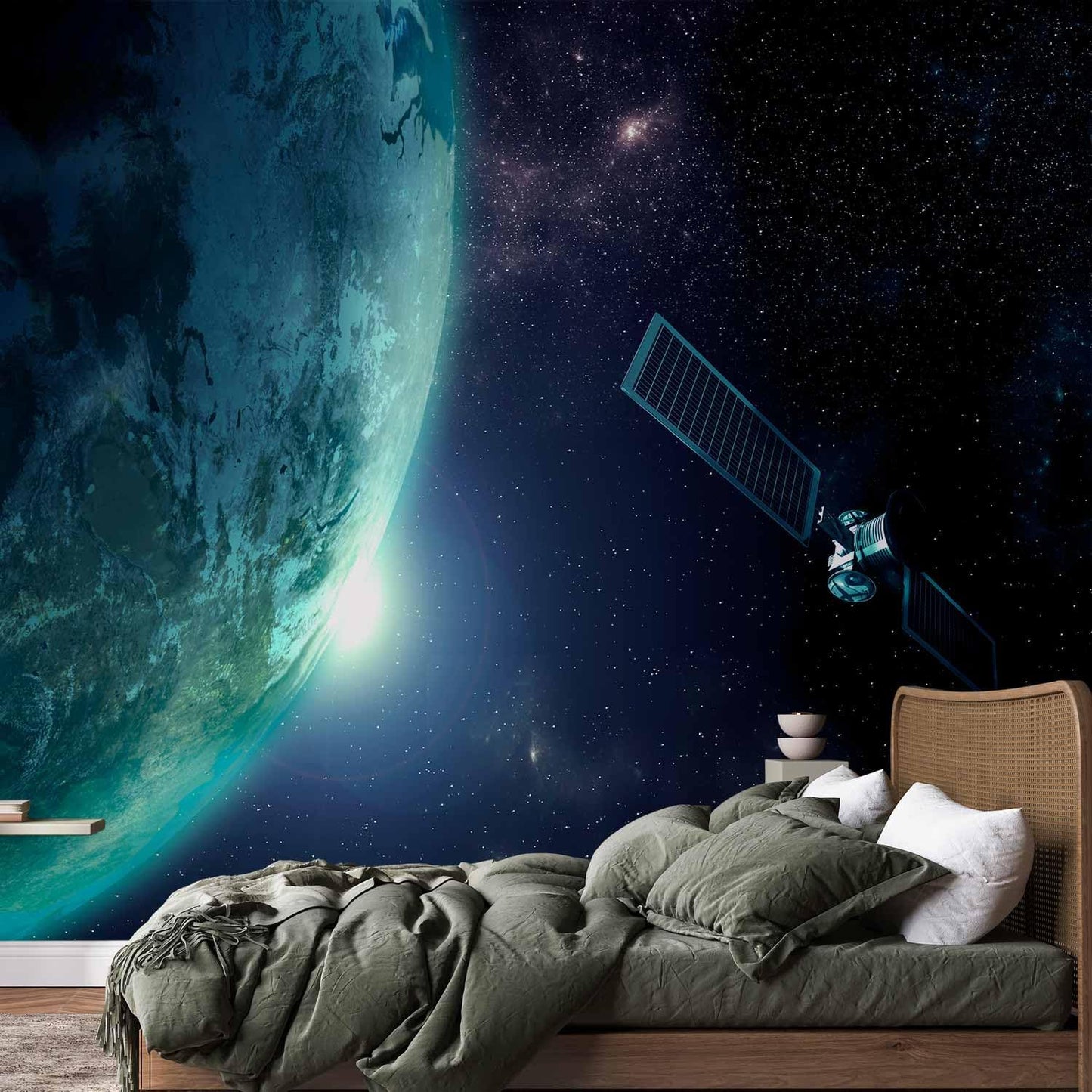 artgeist Premium Wall Mural Cosmos Galaxy 177x124 in - XXL Non-Woven Wallpaper Fleece Wall Decor Photo Print Picture Image Design Home n-B-0007-a-c