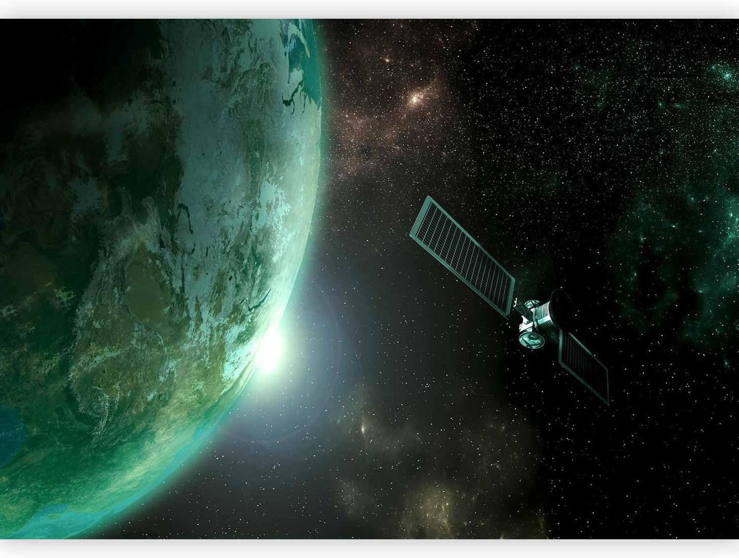 artgeist Wall Mural Cosmos Galaxy 118x83 in - XXL Non-Woven Wallpaper Fleece Wall Decor Photo Print Picture Image Design Home n-B-0007-a-b