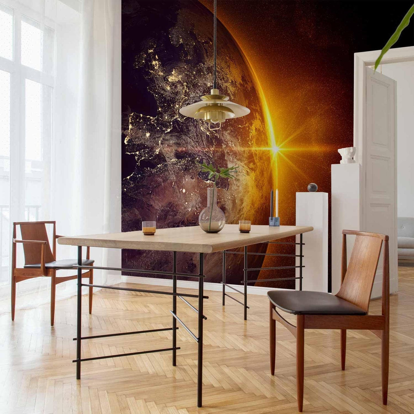 artgeist Wall Mural Cosmos Galaxy 138x101 in - XXL Non-Woven Wallpaper Fleece Wall Decor Photo Print Picture Image Design Home n-B-0003-a-a