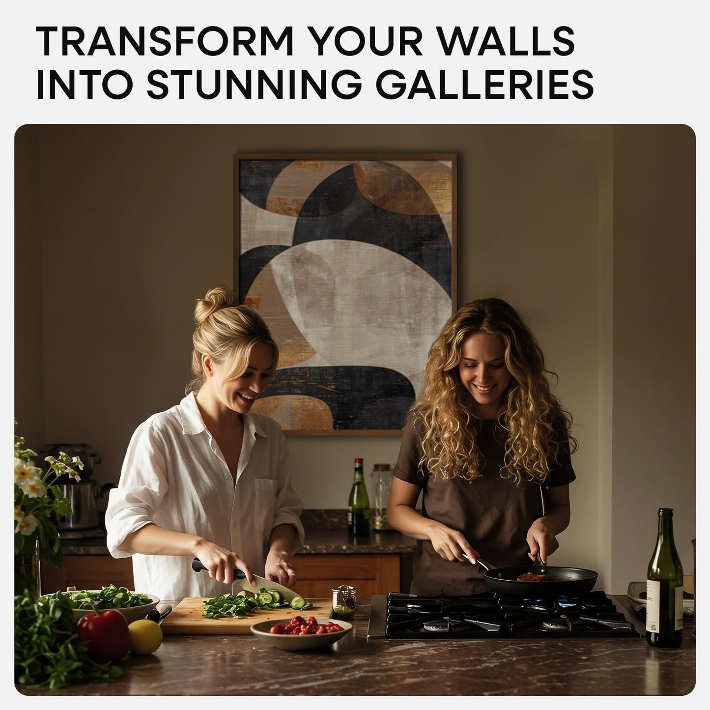 Homeforia 22x28 Poster Frame Walnut, High End Dark Oak 22x28 Large Wooden Picture Frame with Mat 18x24, 22 x 28 Brown Wood Frame Matted to 18 x 24, 28x22 Thin Frame, Tempered Glass, Wall Kit, Set of 1