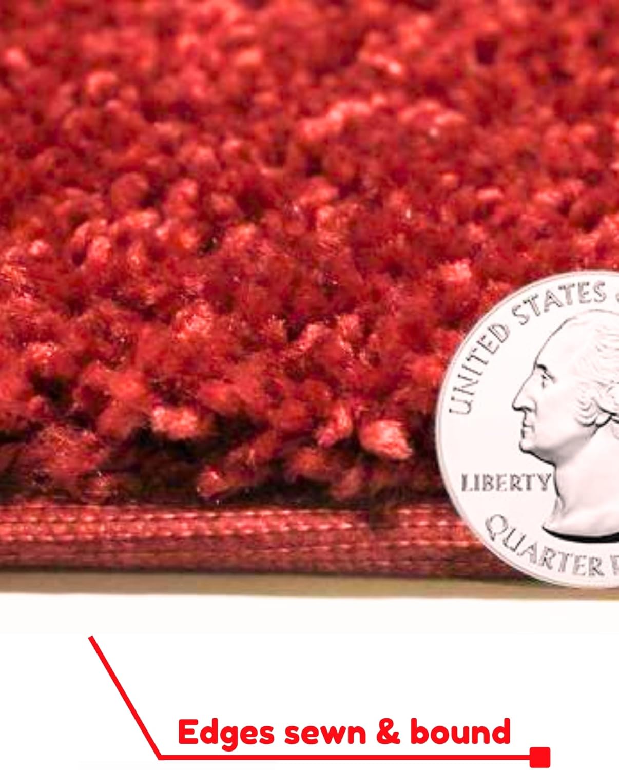 KOECKRITZ Soft and Colorful Kids Classroom Area Rugs (Passes Flammability Pill Test) Many Sizes and Bright Colors to Select from (6' x 6', Fire Engine)