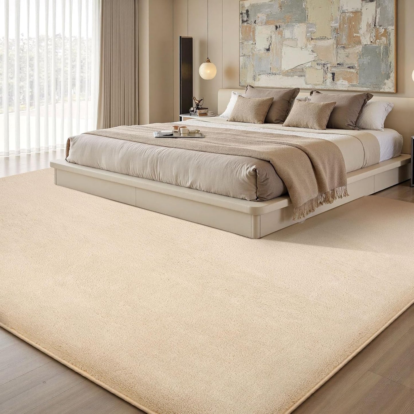 Sour Lemon 8x10 Area Rugs for Living Room, Soft Large Area Rug Fluffy Rugs for Bedroom，Machine Washable Area Rug Non Slip Carpet Rug for Living Room Playroom Kids Room Home Decor